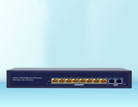 Managed non-POE Switches with 8 port 'UM - 8MP' - Indio Networks